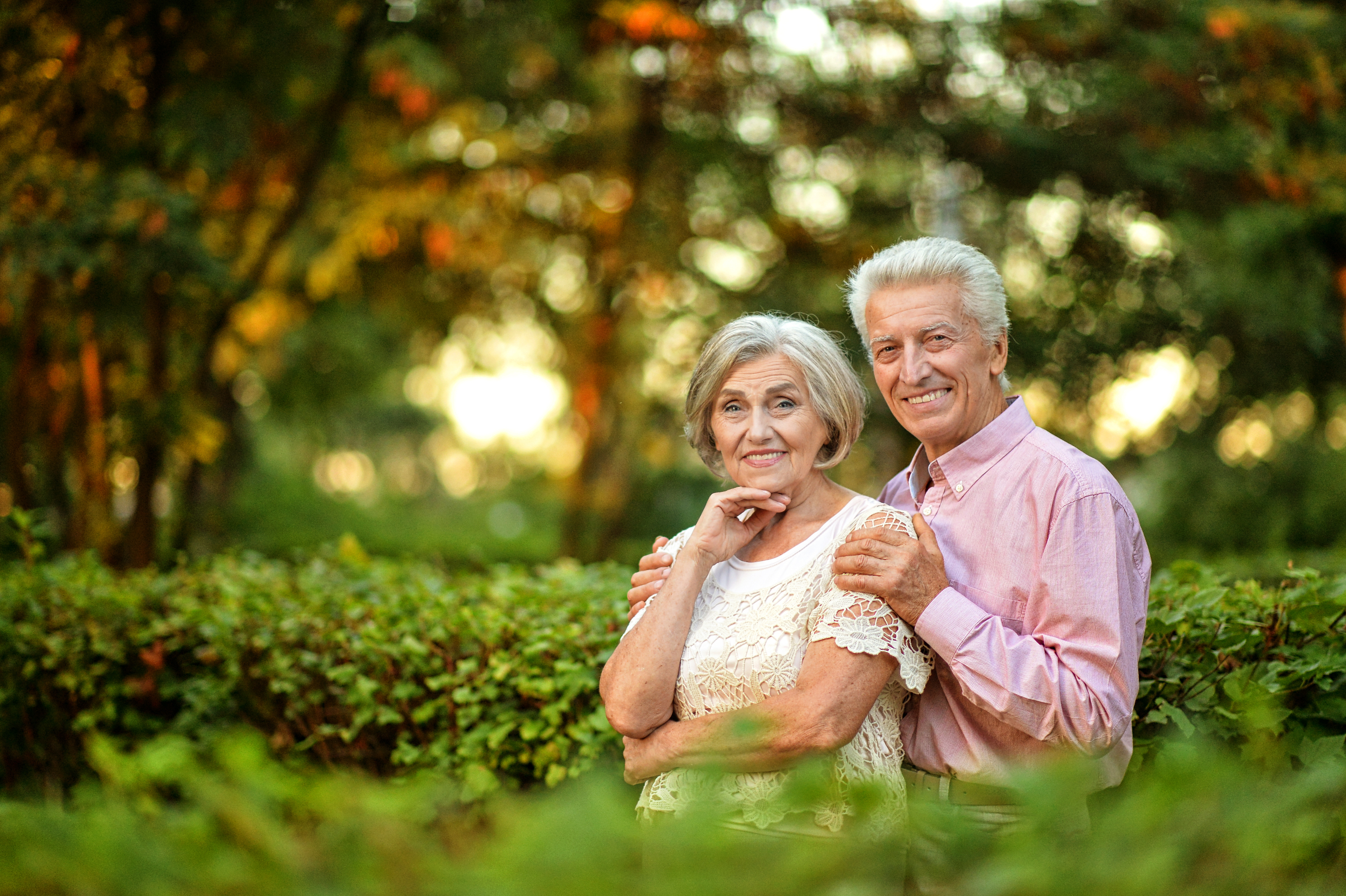 portrait of senior couple